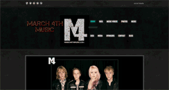 Desktop Screenshot of march4thmusic.com